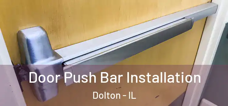 Door Push Bar Installation Dolton - IL