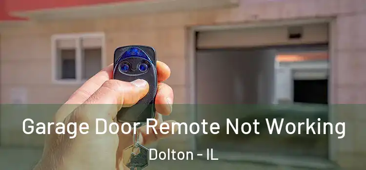  Garage Door Remote Not Working Dolton - IL